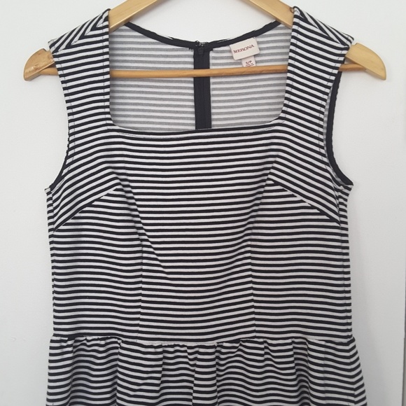 NWOT Merona Sriped Dress - Picture 2 of 6